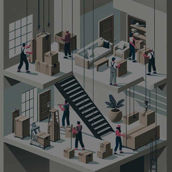 Comment déménager des biens dans un espace de vie avec un accès difficile, comme un loft ?