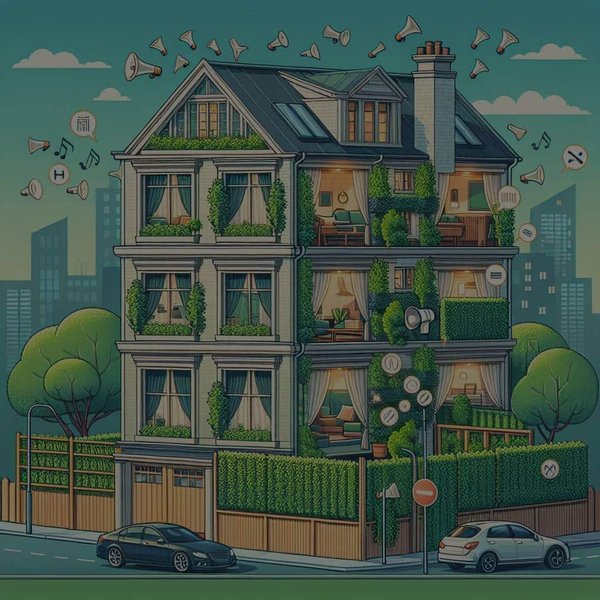 Quelles sont les meilleures méthodes pour réduire le bruit de la circulation dans une maison de ville ?