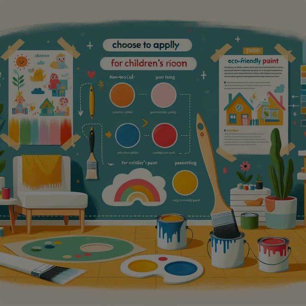 Comment choisir et appliquer une peinture écologique pour les chambres d'enfants ?