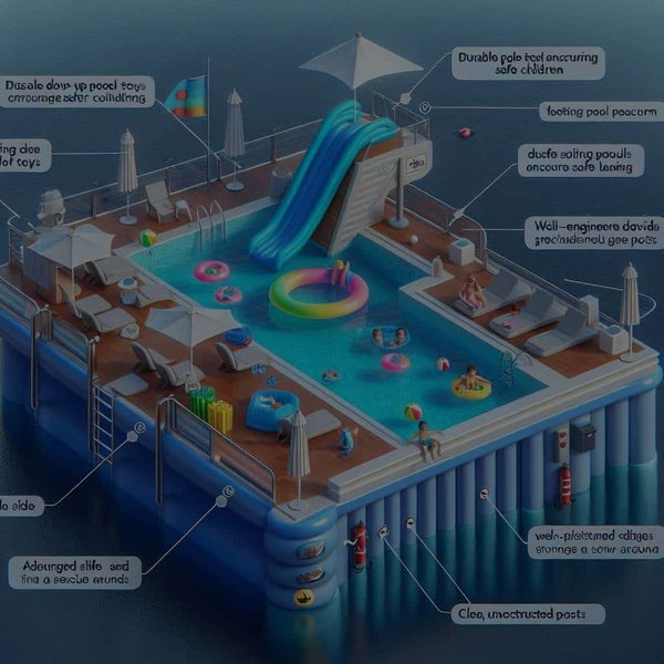 Comment intégrer des fonctions ludiques dans une piscine sans compromettre la sécurité ?