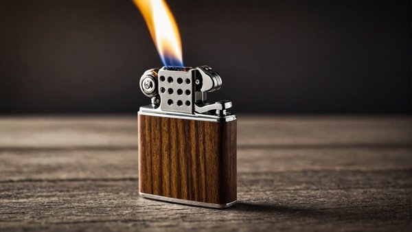 Briquet original et de luxe : optez pour un revêtement en bois
